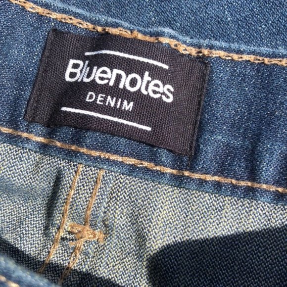 LIKE NEW MENS BLUENOTES DENIM DYLAN STRAIGHT JEANS 36x30 VINTAGE BLUENOT… - Picture 3 of 12